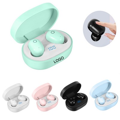 Macaron with Electric Display Touch Earpieces