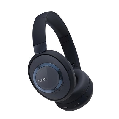 Cleer ALPHA Adaptive Active Noise-Cancelling Headphones - Midnight Blue